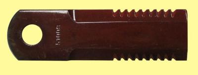 Нож соломоизмельчителя 4,5мм зазубрен "Шумахер" 51009