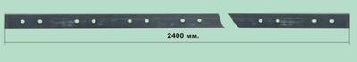 Спинка ножа на 31 сегмент (2400 мм.) "Шумахер" 13533