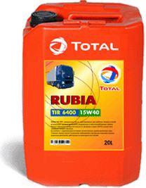 Total RUBIA TIR 6400 15W40 (20л)