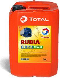 Total RUBIA TIR 8600 10W40 (20л)
